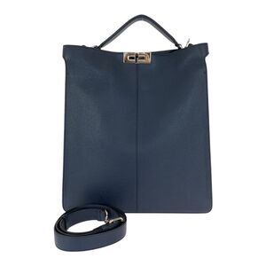Fendi Peekaboo ICU Leather Tote